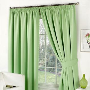 Oxford Thermal Blackout Curtains - Sage Green 66X90