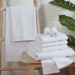 Brentfords Towel Bale 10 Piece - White