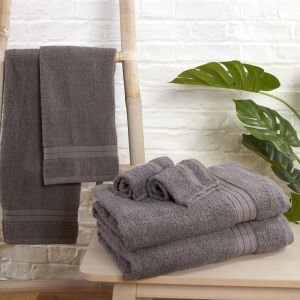 Brentfords Towel Bale 6 Piece - Grey