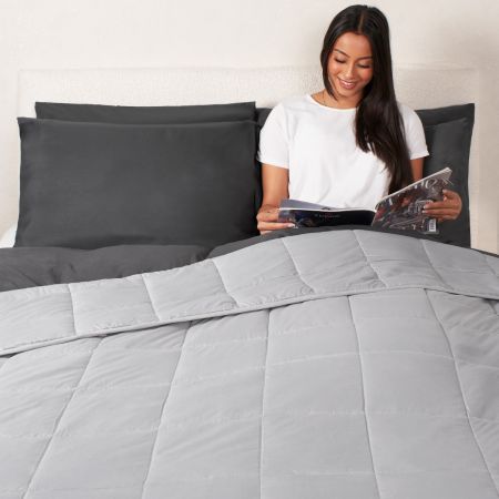 Weighted Blanket - Silver Grey