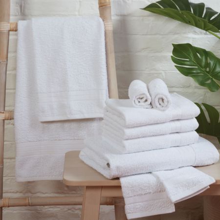 100% Cotton Towel - White