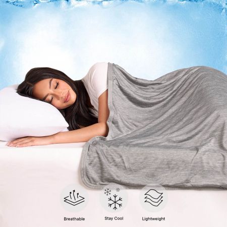 Cooling Blanket, Grey - 120X150Cm