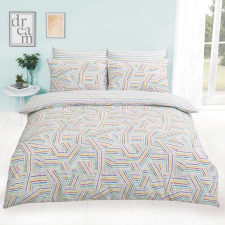 Mosaic Rainbow Bedding Set