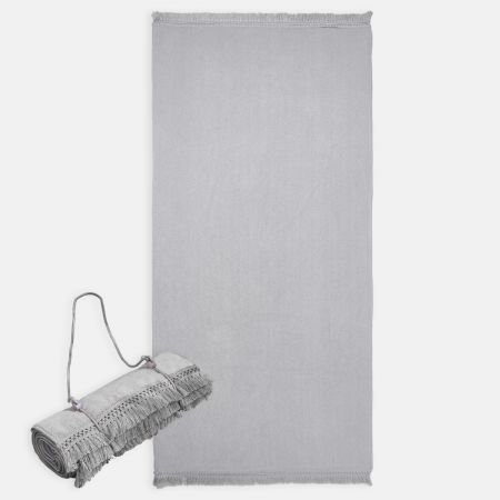 Beach Towel Bag - Grey
