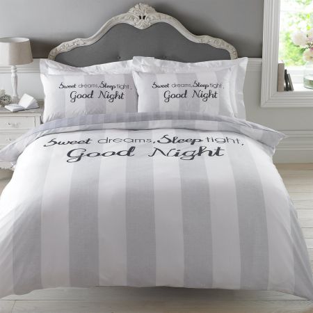 Sweet Dreams Bedding Set - Grey