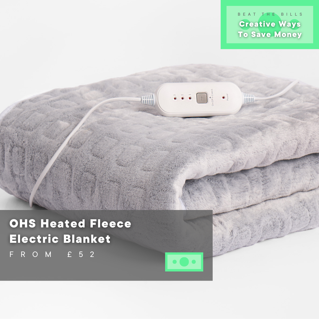 OHS Heated Fleece Electric Blanket